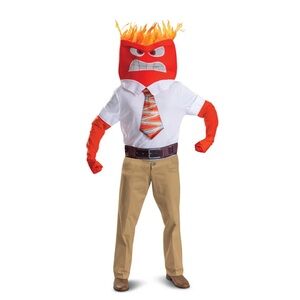 Adult Anger Costume from Inside Out 2. Size M. Great condition. Worn only once.